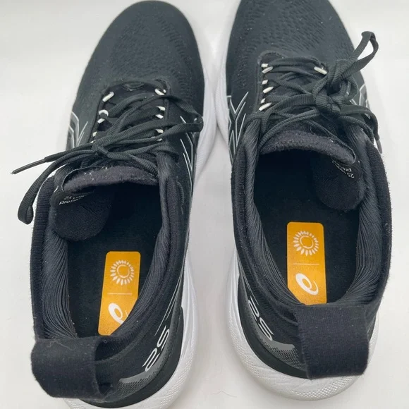 ASICS Men's Black Running Shoes Sz13 Wide - Picture 6 of 8